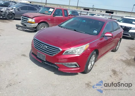 2015 Hyundai Sonata Se from USA, damaged, VIN 5NPE24AFXFH129207